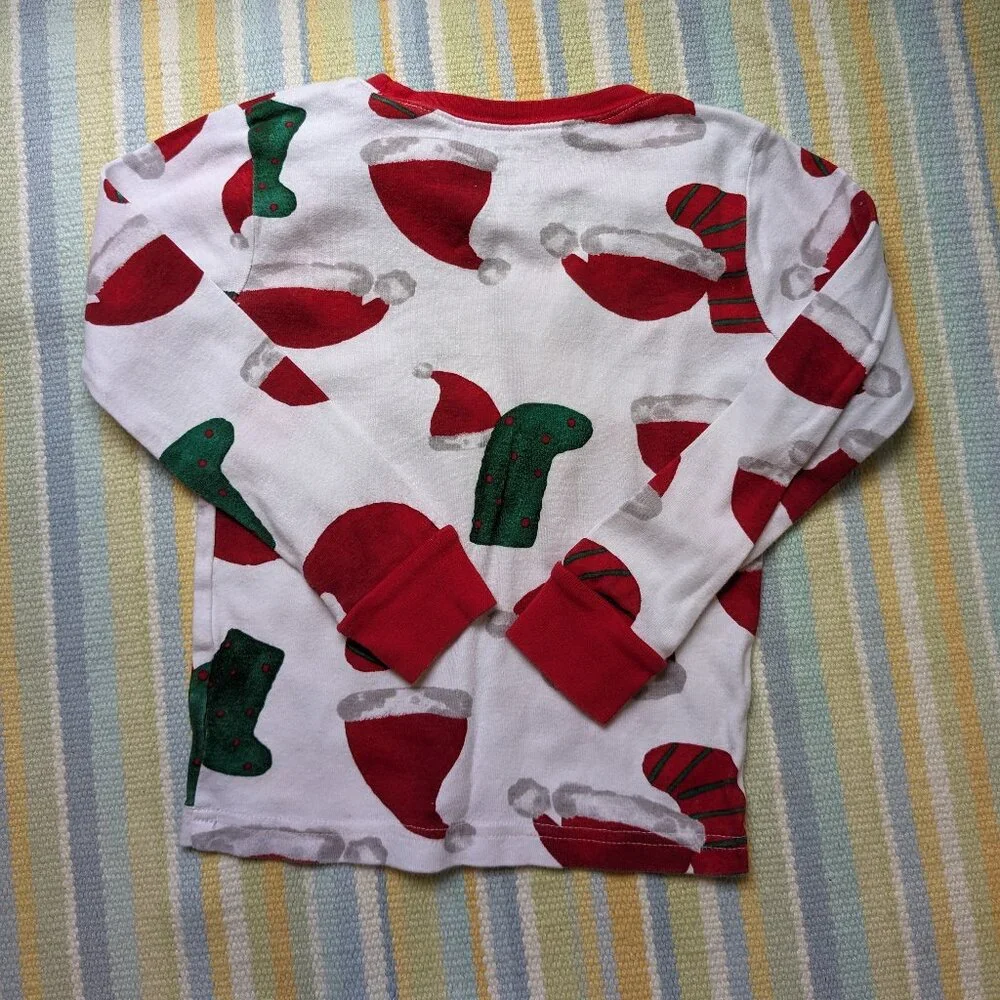 ⭐ Lot of 2 Holiday Pajama PJ Tops size 5 / 5T